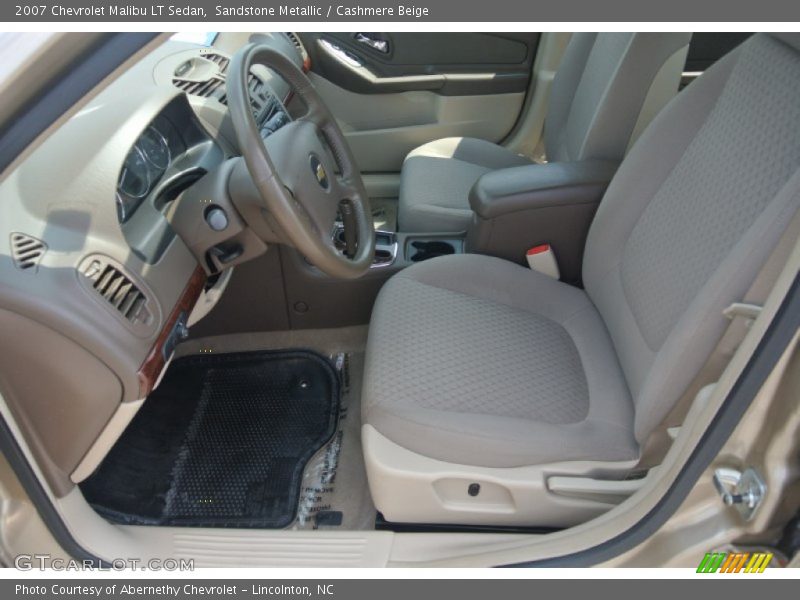  2007 Malibu LT Sedan Cashmere Beige Interior
