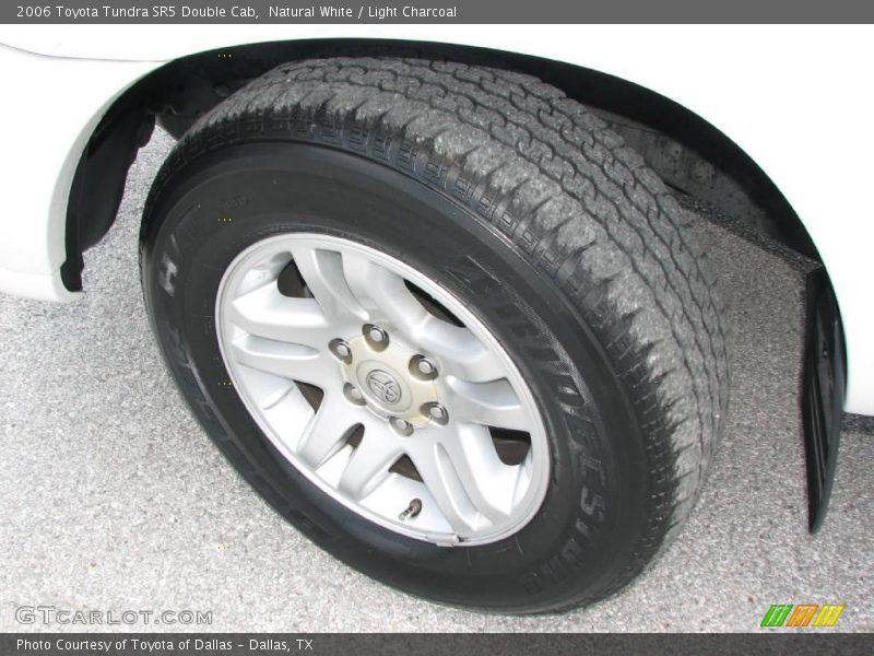 Natural White / Light Charcoal 2006 Toyota Tundra SR5 Double Cab
