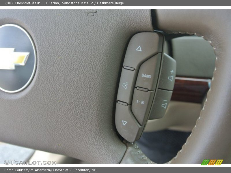 Sandstone Metallic / Cashmere Beige 2007 Chevrolet Malibu LT Sedan
