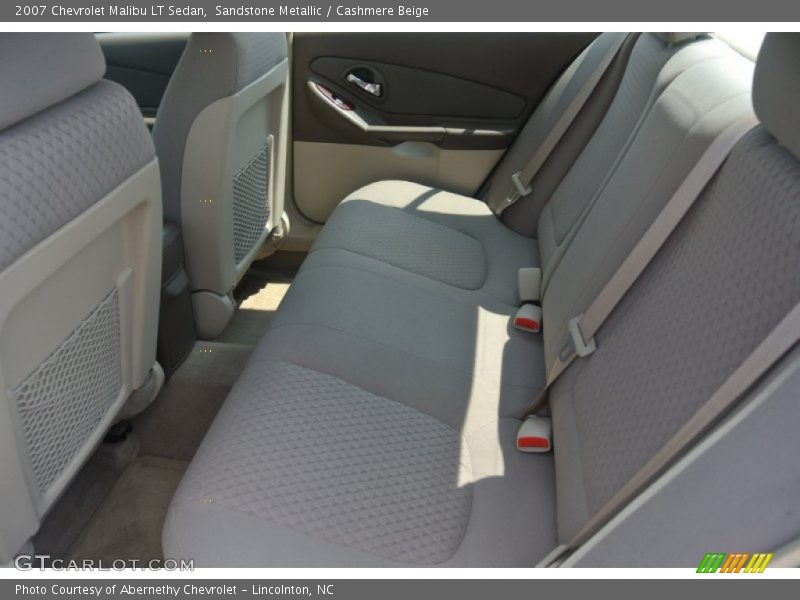Sandstone Metallic / Cashmere Beige 2007 Chevrolet Malibu LT Sedan