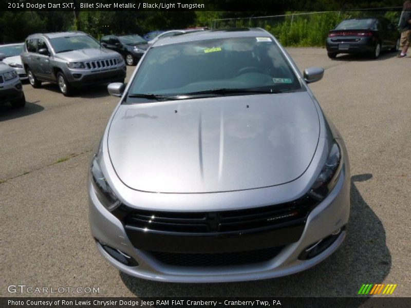 Billet Silver Metallic / Black/Light Tungsten 2014 Dodge Dart SXT