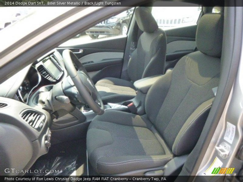 Billet Silver Metallic / Black/Light Tungsten 2014 Dodge Dart SXT