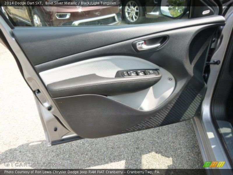Billet Silver Metallic / Black/Light Tungsten 2014 Dodge Dart SXT
