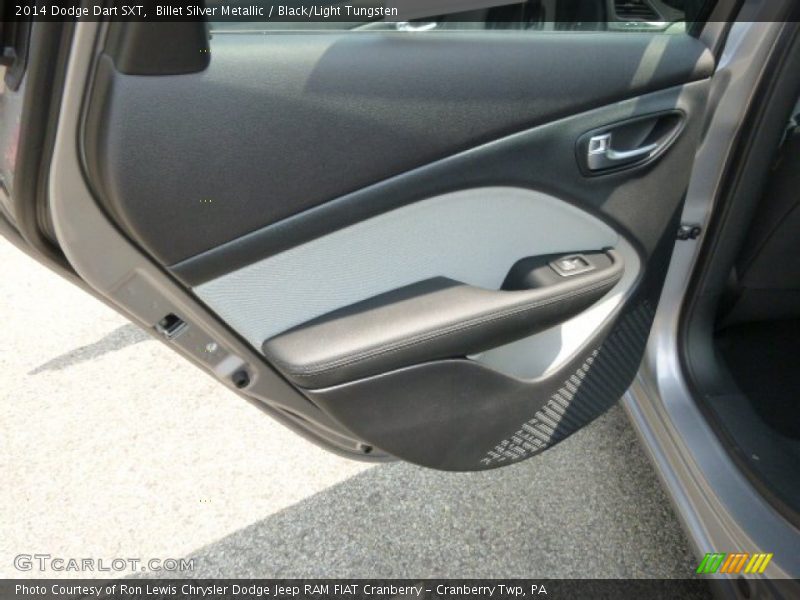 Billet Silver Metallic / Black/Light Tungsten 2014 Dodge Dart SXT