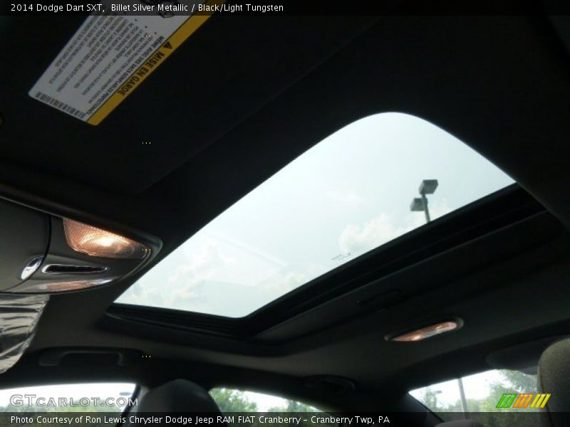 Billet Silver Metallic / Black/Light Tungsten 2014 Dodge Dart SXT