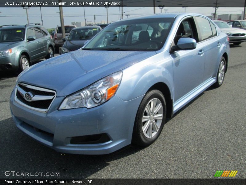 Sky Blue Metallic / Off-Black 2011 Subaru Legacy 2.5i Premium