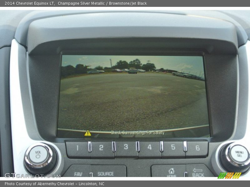 Champagne Silver Metallic / Brownstone/Jet Black 2014 Chevrolet Equinox LT