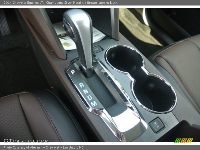 Champagne Silver Metallic / Brownstone/Jet Black 2014 Chevrolet Equinox LT
