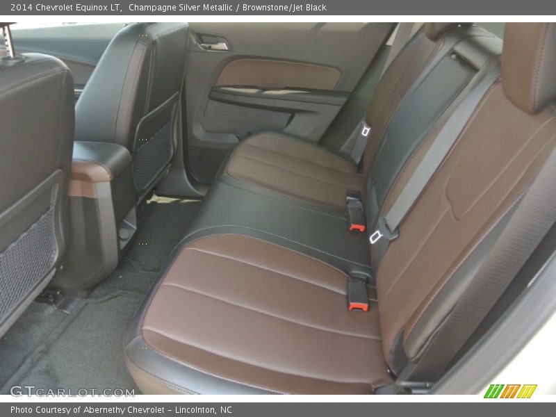 Champagne Silver Metallic / Brownstone/Jet Black 2014 Chevrolet Equinox LT