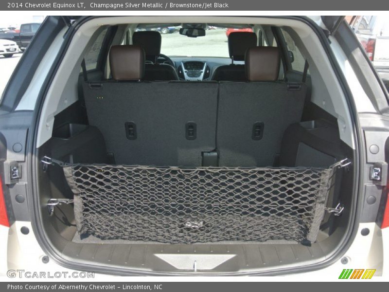 Champagne Silver Metallic / Brownstone/Jet Black 2014 Chevrolet Equinox LT