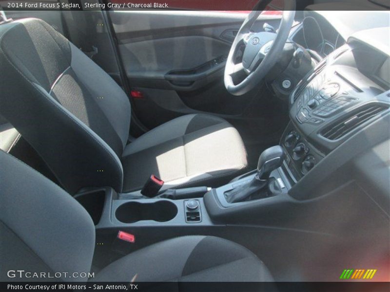 Sterling Gray / Charcoal Black 2014 Ford Focus S Sedan
