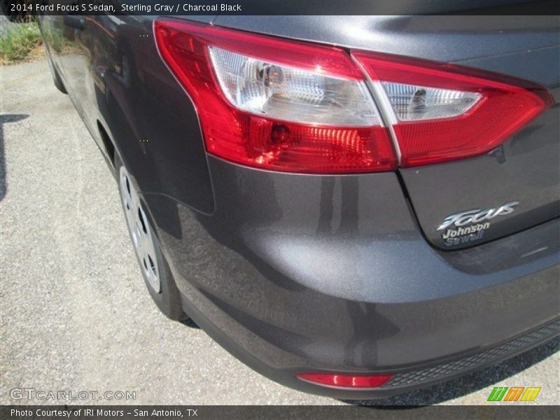 Sterling Gray / Charcoal Black 2014 Ford Focus S Sedan