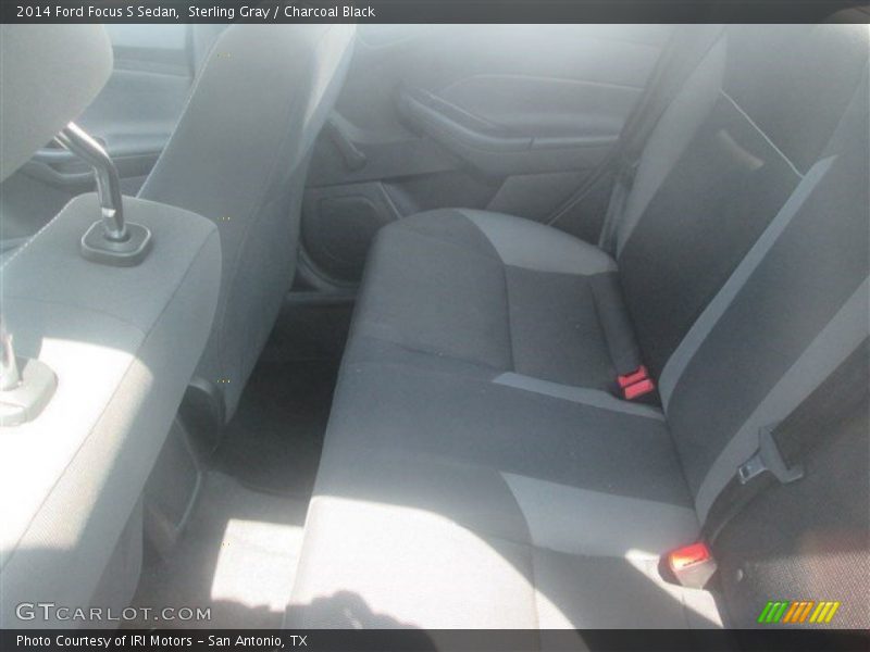 Sterling Gray / Charcoal Black 2014 Ford Focus S Sedan