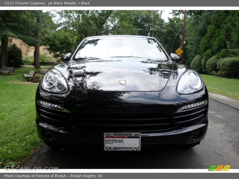 Jet Black Metallic / Black 2012 Porsche Cayenne