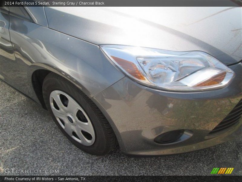 Sterling Gray / Charcoal Black 2014 Ford Focus S Sedan