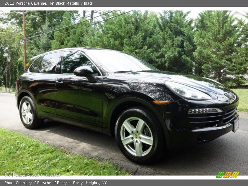 Jet Black Metallic / Black 2012 Porsche Cayenne