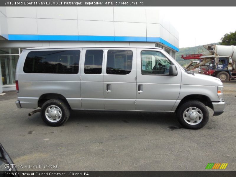 Ingot Silver Metallic / Medium Flint 2013 Ford E Series Van E350 XLT Passenger