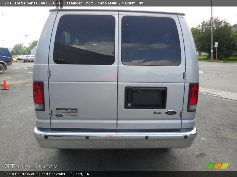 Ingot Silver Metallic / Medium Flint 2013 Ford E Series Van E350 XLT Passenger