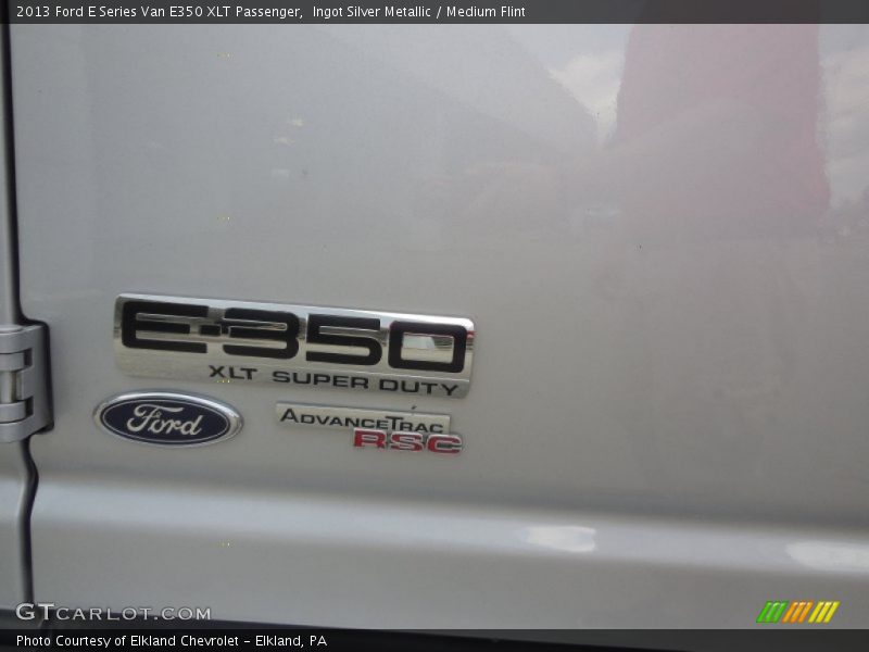 Ingot Silver Metallic / Medium Flint 2013 Ford E Series Van E350 XLT Passenger