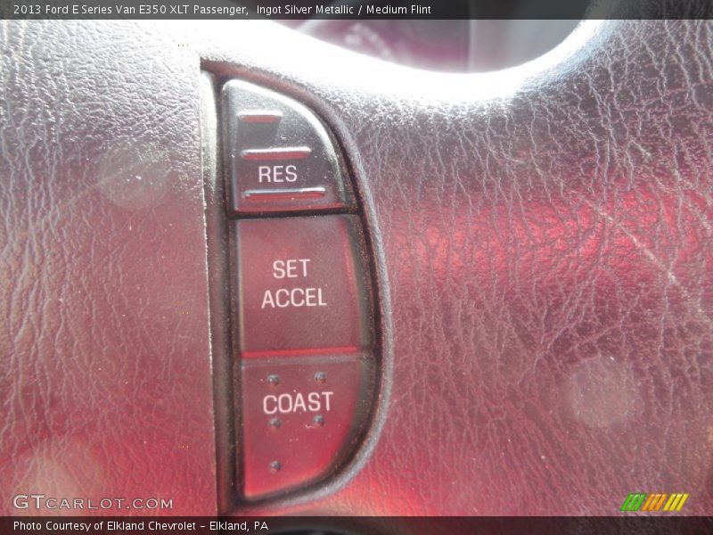 Ingot Silver Metallic / Medium Flint 2013 Ford E Series Van E350 XLT Passenger