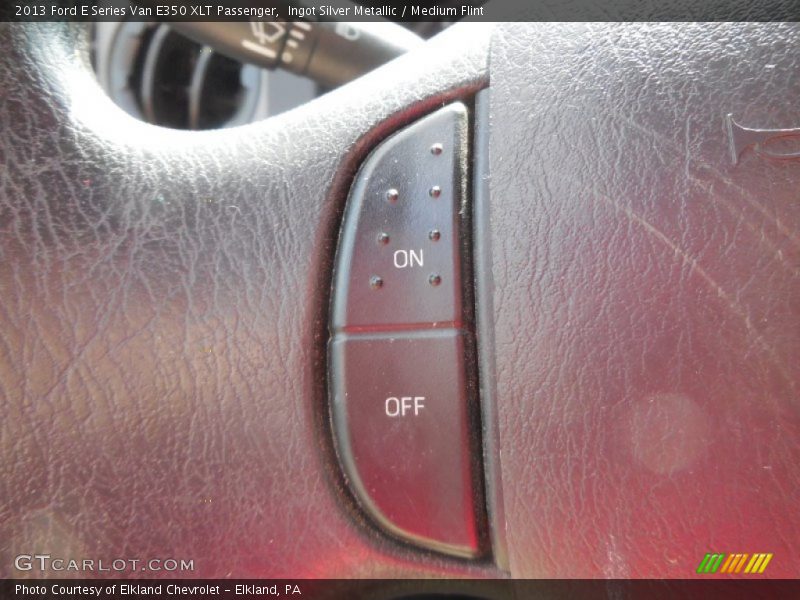 Ingot Silver Metallic / Medium Flint 2013 Ford E Series Van E350 XLT Passenger