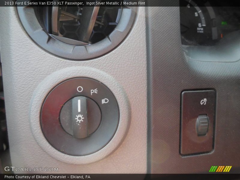 Ingot Silver Metallic / Medium Flint 2013 Ford E Series Van E350 XLT Passenger