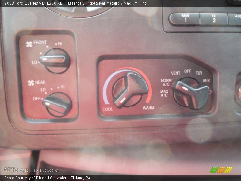 Ingot Silver Metallic / Medium Flint 2013 Ford E Series Van E350 XLT Passenger