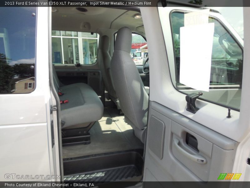 Ingot Silver Metallic / Medium Flint 2013 Ford E Series Van E350 XLT Passenger