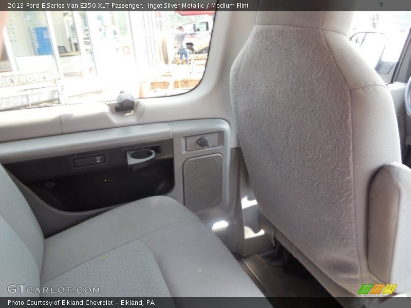Ingot Silver Metallic / Medium Flint 2013 Ford E Series Van E350 XLT Passenger
