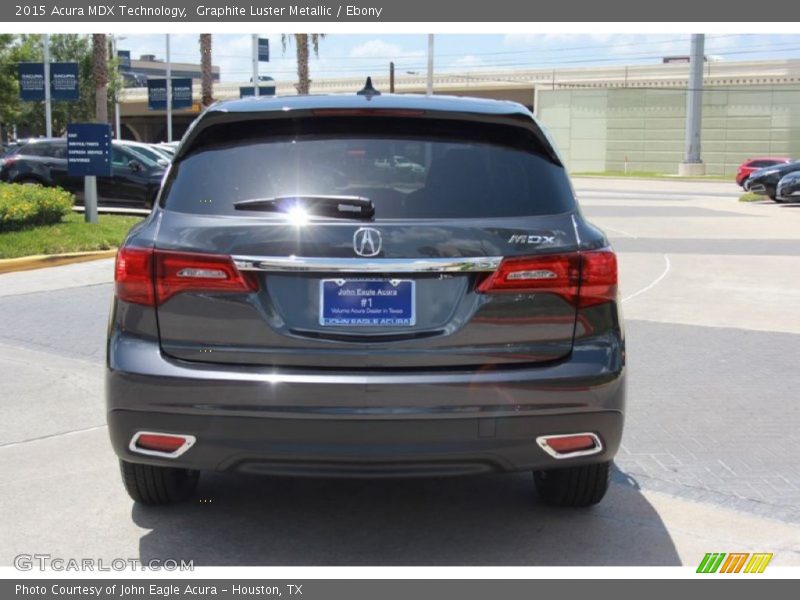 Graphite Luster Metallic / Ebony 2015 Acura MDX Technology