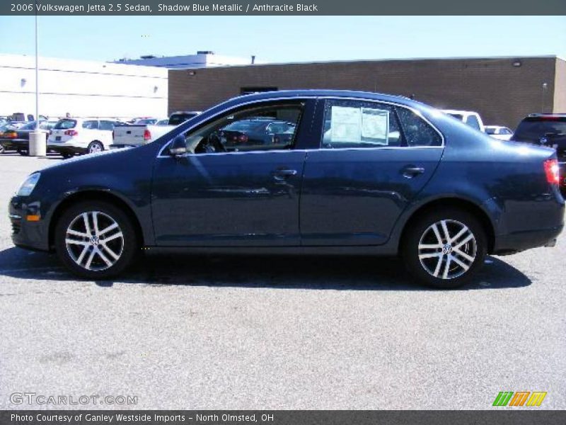 Shadow Blue Metallic / Anthracite Black 2006 Volkswagen Jetta 2.5 Sedan