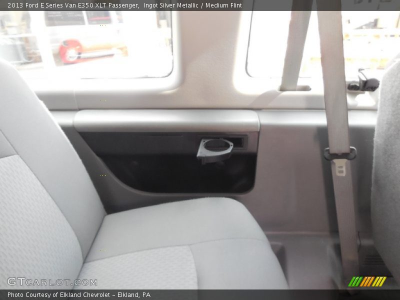 Ingot Silver Metallic / Medium Flint 2013 Ford E Series Van E350 XLT Passenger