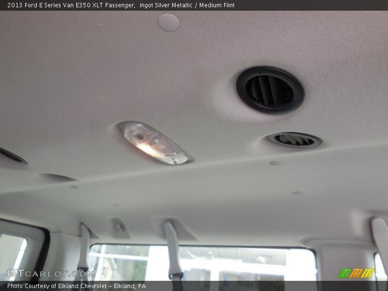 Ingot Silver Metallic / Medium Flint 2013 Ford E Series Van E350 XLT Passenger