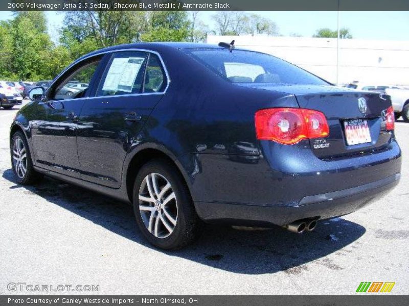 Shadow Blue Metallic / Anthracite Black 2006 Volkswagen Jetta 2.5 Sedan