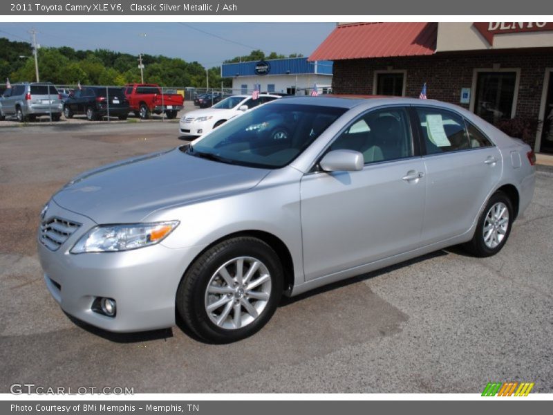 Classic Silver Metallic / Ash 2011 Toyota Camry XLE V6