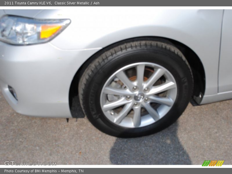 Classic Silver Metallic / Ash 2011 Toyota Camry XLE V6