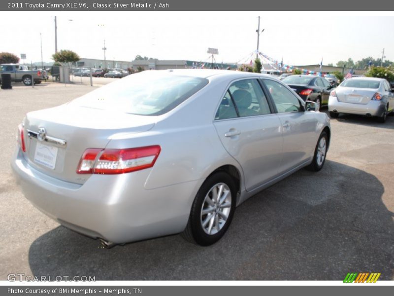 Classic Silver Metallic / Ash 2011 Toyota Camry XLE V6