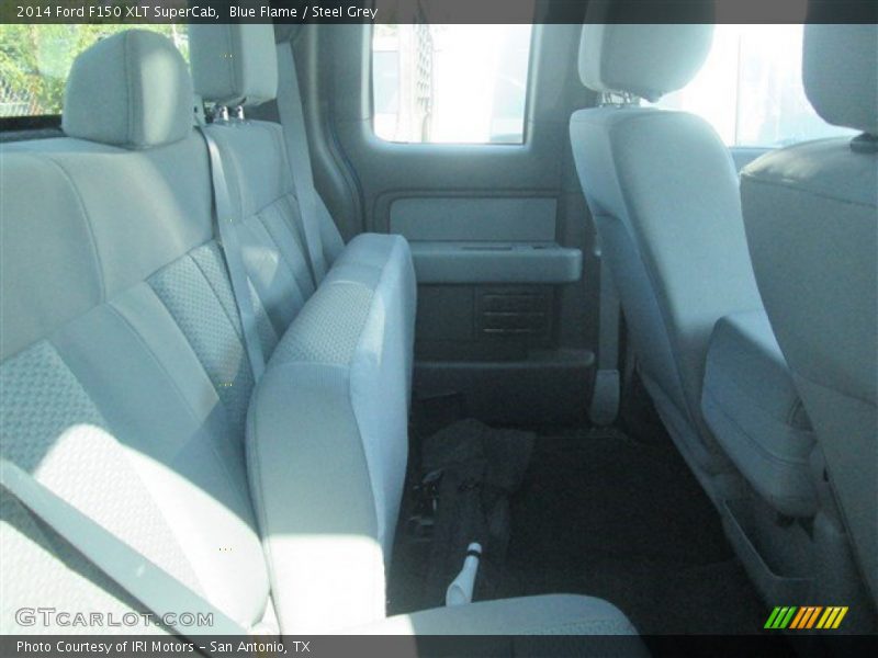 Blue Flame / Steel Grey 2014 Ford F150 XLT SuperCab