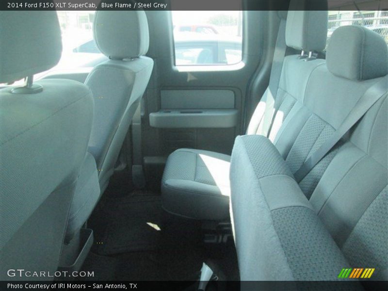 Blue Flame / Steel Grey 2014 Ford F150 XLT SuperCab