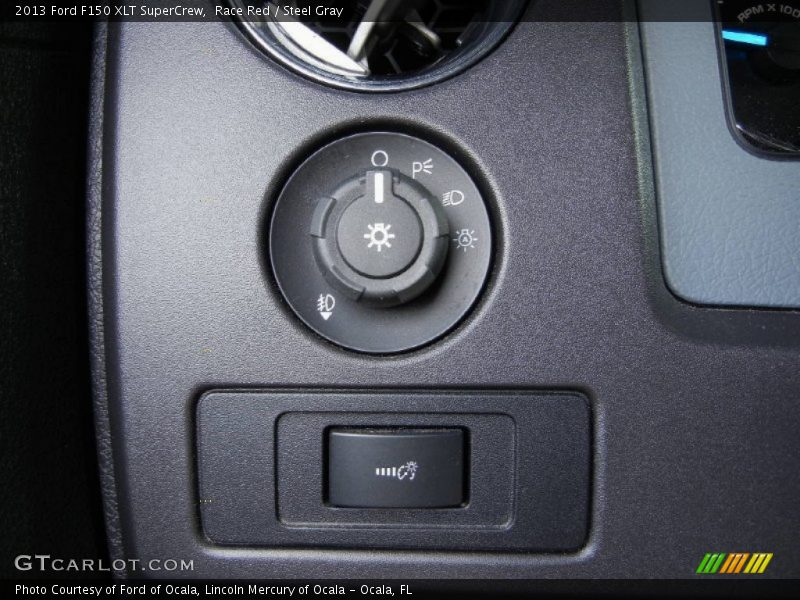 Race Red / Steel Gray 2013 Ford F150 XLT SuperCrew