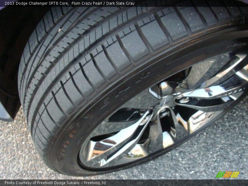 Plum Crazy Pearl / Dark Slate Gray 2013 Dodge Challenger SRT8 Core