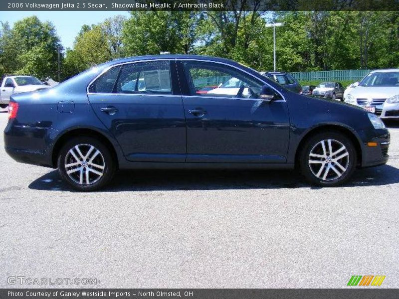 Shadow Blue Metallic / Anthracite Black 2006 Volkswagen Jetta 2.5 Sedan