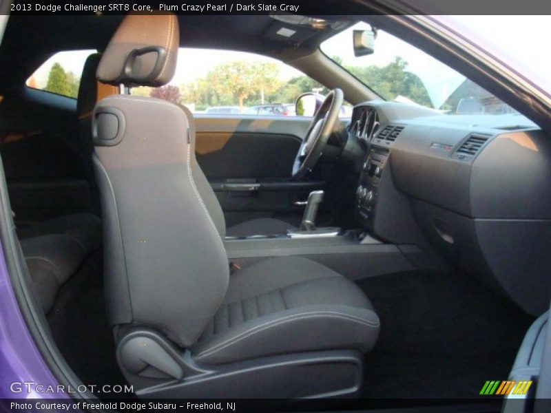 Plum Crazy Pearl / Dark Slate Gray 2013 Dodge Challenger SRT8 Core