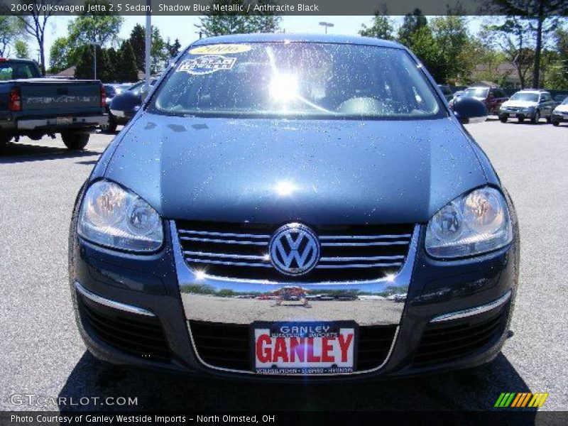 Shadow Blue Metallic / Anthracite Black 2006 Volkswagen Jetta 2.5 Sedan