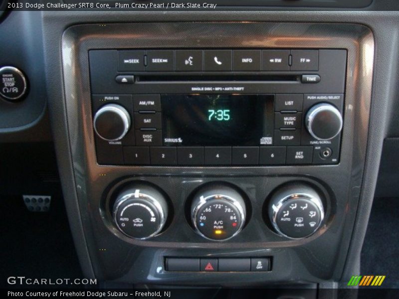 Controls of 2013 Challenger SRT8 Core