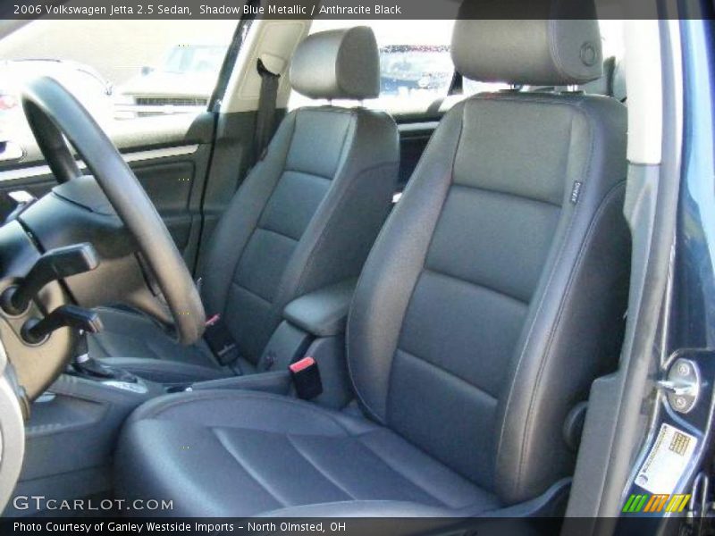 Shadow Blue Metallic / Anthracite Black 2006 Volkswagen Jetta 2.5 Sedan