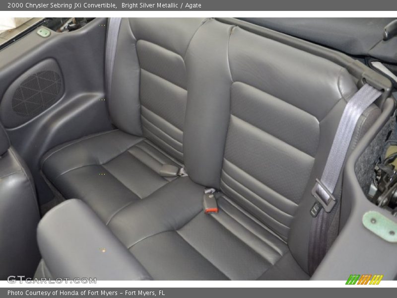 Bright Silver Metallic / Agate 2000 Chrysler Sebring JXi Convertible
