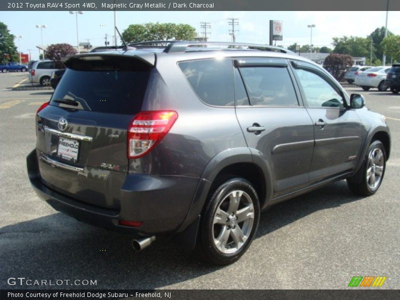 Magnetic Gray Metallic / Dark Charcoal 2012 Toyota RAV4 Sport 4WD