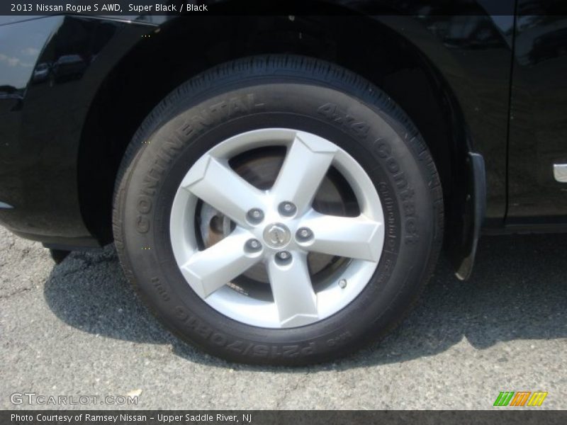 Super Black / Black 2013 Nissan Rogue S AWD