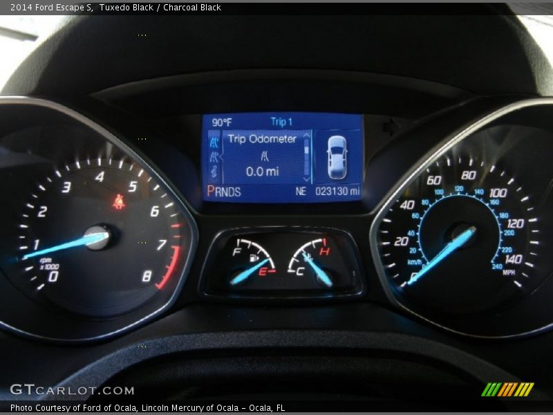 Tuxedo Black / Charcoal Black 2014 Ford Escape S